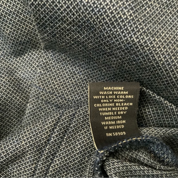 Hart Schaffner Marx Navy Blue Long Sleeve Button Up Sleepwear Shirt S or XL
New - Picture 4 of 16